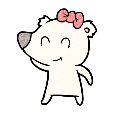 mutlu polar bear çizgi film