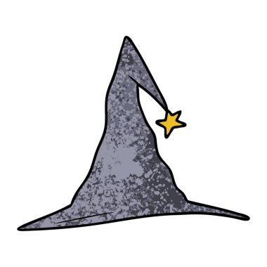 Cadı şapkasının vektör çizimi