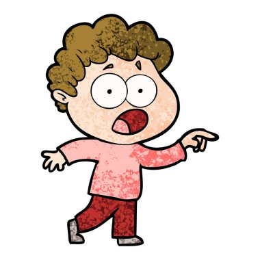 çizgi film adam sürpriz nefes nefese