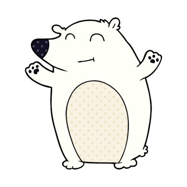 mutlu polar bear çizgi film