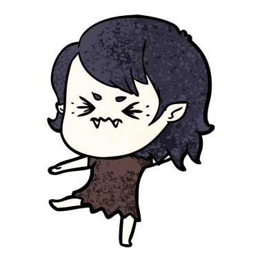 rahatsız çizgi film vampir kız