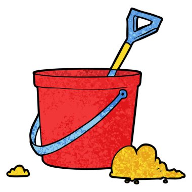 çizgi film kovası ve maça