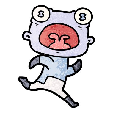 çizgi film garip uzaylı kaçmak