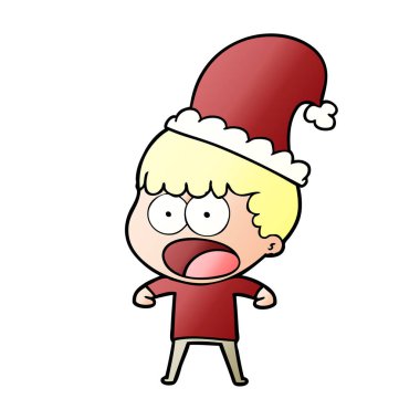 vektör çizim karikatür dostum şok