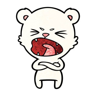 kızgın kutup ayısı karikatür