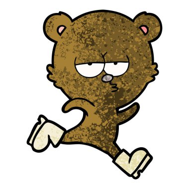 büyük ayakkabı çalışan ayı çizgi film