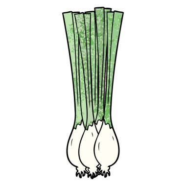 vektör çizim karikatür soğan