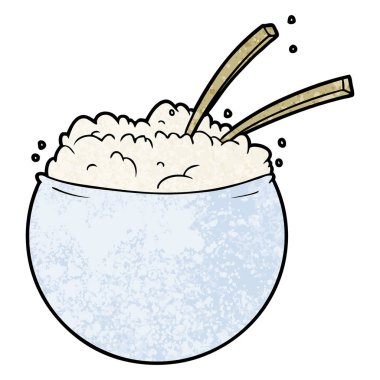 pirinç kâse çizgi film