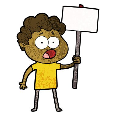 çizgi film adam sürpriz nefes nefese