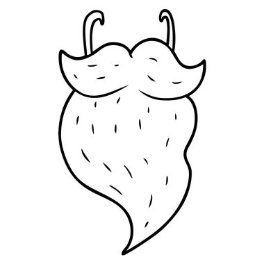 Çizgi film ayısının vektör çizimi