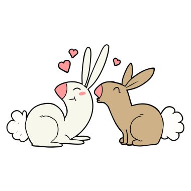 çizgi film adatavşanı aşık