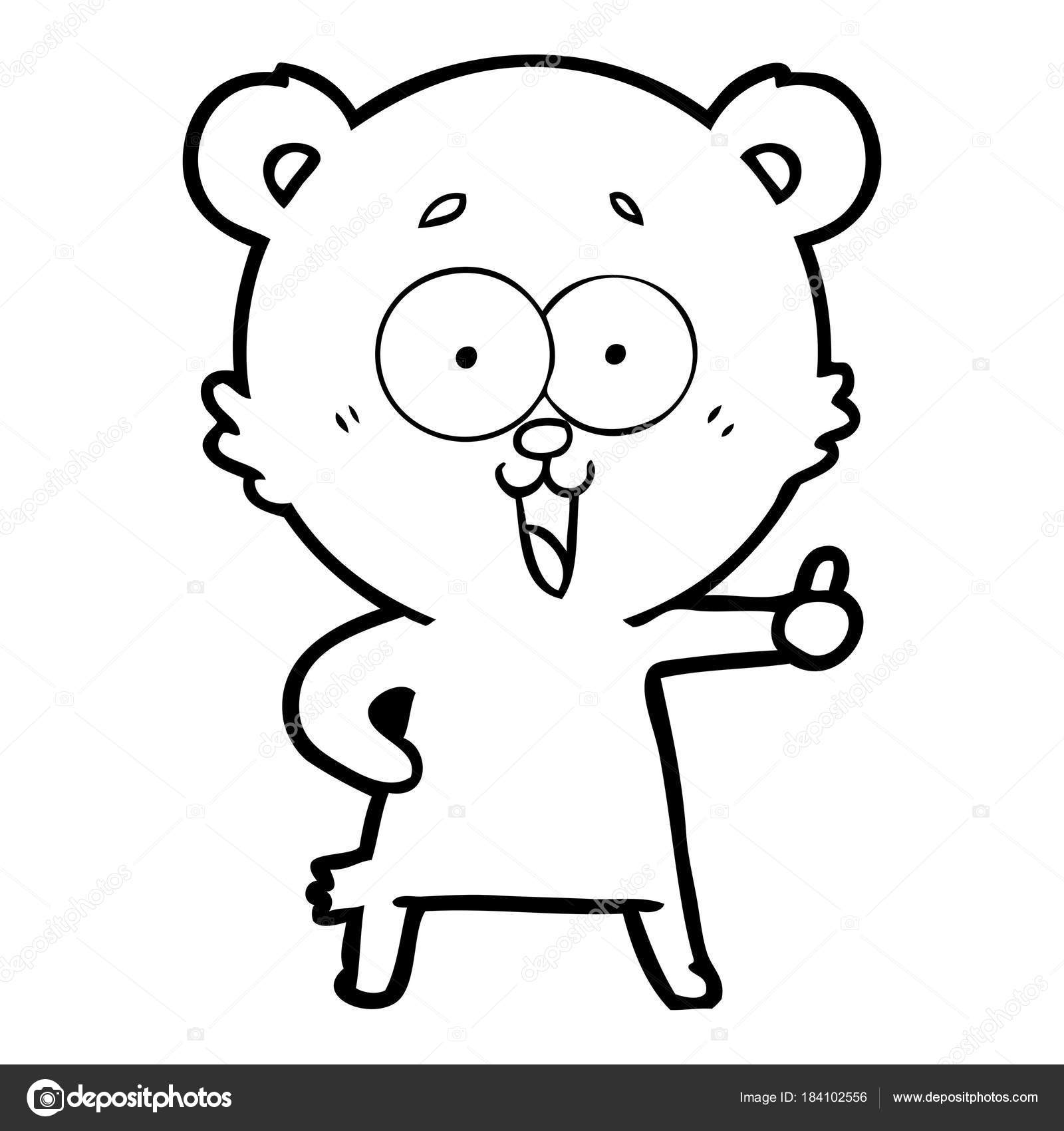 laughing teddy bear