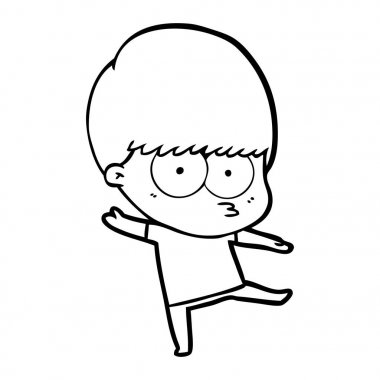 gergin çizgi film çocuk dans