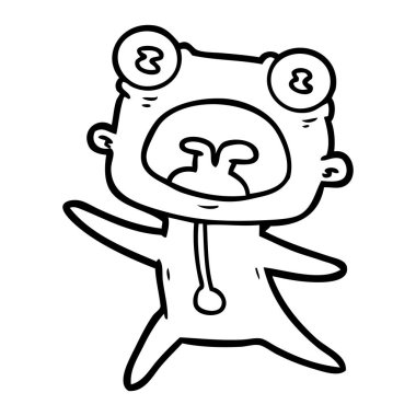 çizgi film garip uzaylı kaçmak