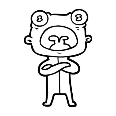 çizgi film garip yabancı iletişim