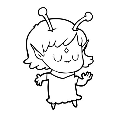 çizgi film yabancı kız dans