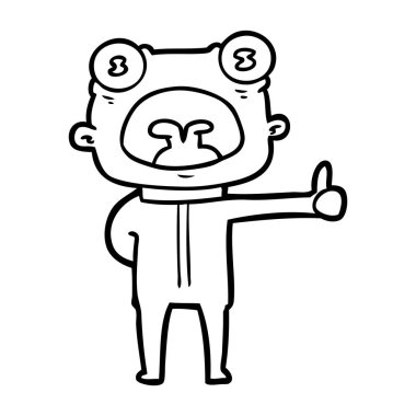 çizgi film garip yabancı iletişim