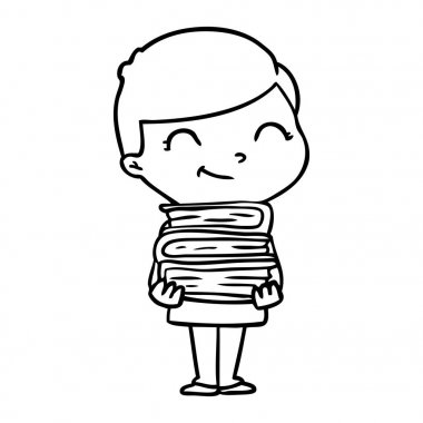 çizgi film çocuk gülümseyen kitaplar