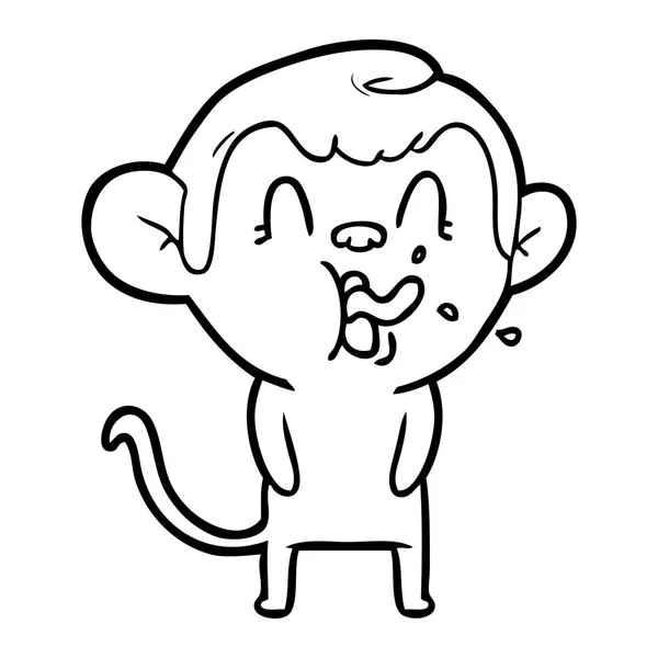 원숭이의 일러스트 — 스톡 벡터