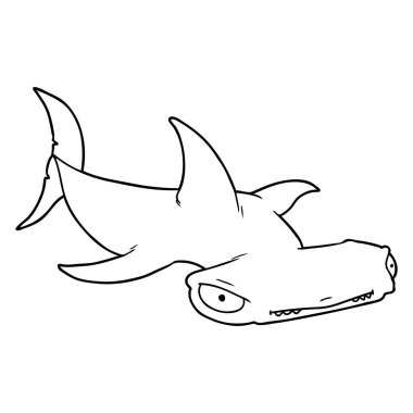 vektör çizim karikatür çekiç