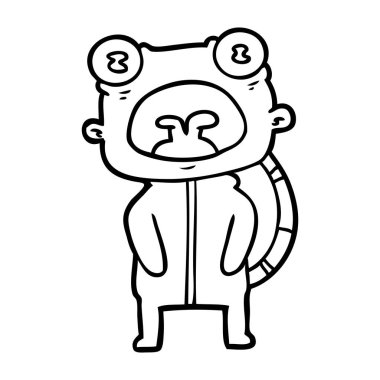 çizgi film garip yabancı iletişim