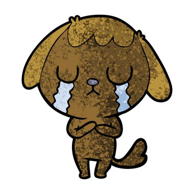 Çizgi film köpeğinin vektör çizimi