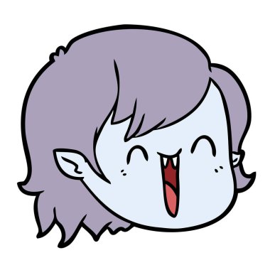 vektör çizim karikatür kız ağlıyor