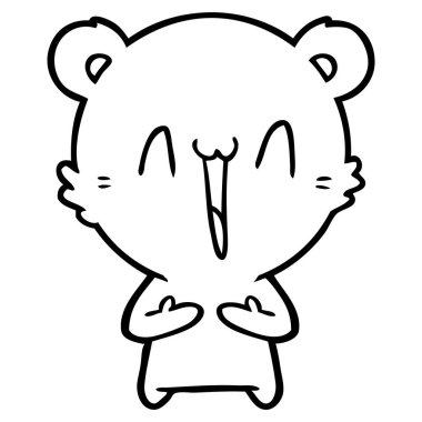 mutlu polar bear çizgi film