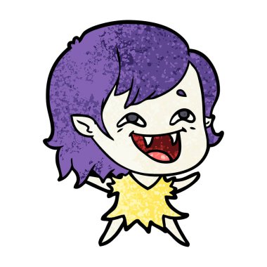 vektör çizim karikatür kız ağlıyor