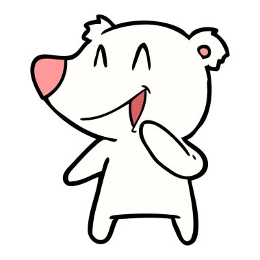 mutlu polar bear çizgi film