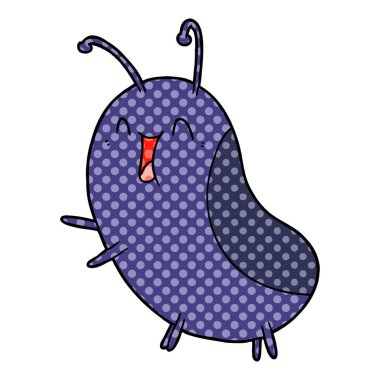 vektör çizim karikatür mutlu hata