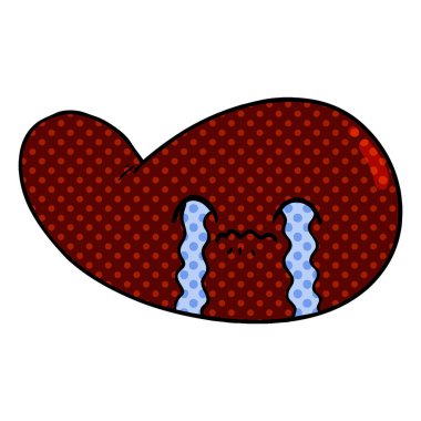 vektör çizim karikatür mesane