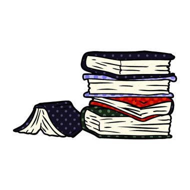 çizgi roman yığını