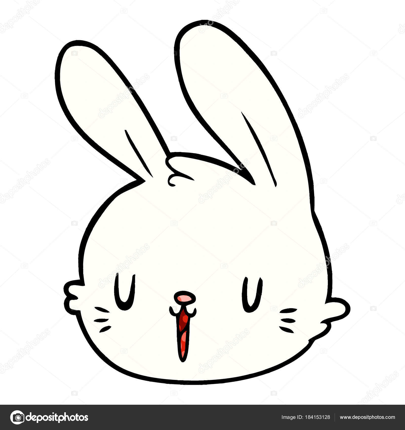 漫画ウサギ顔のベクトル イラスト ストックベクター C Lineartestpilot 漫画ウサギ顔のベクトル イラスト ストックベクター C Lineartestpilot