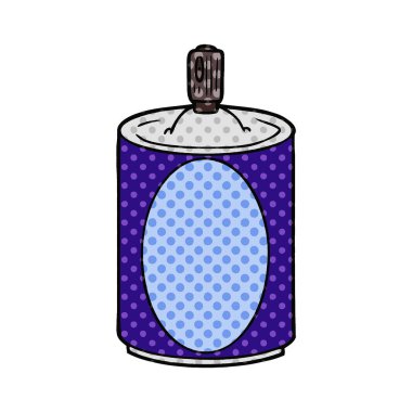 çizgi film sprey sprey kutusu