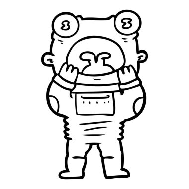 çizgi film uzaylı sürpriz nefes nefese