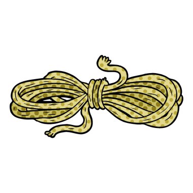 vektör çizim karikatür ip