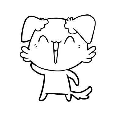 köpek çizgi roman sallayarak