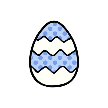 Paskalya yortusu yumurta boyalı çizgi film