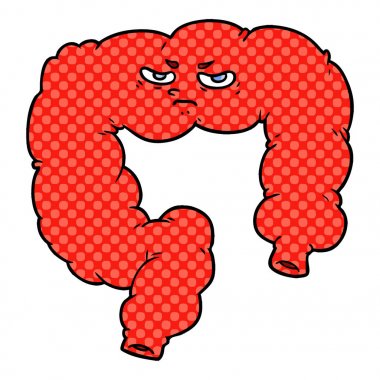 vektör çizim karikatür kolon