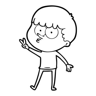 çizgi film meraklı çocuk dans