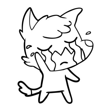 sallama tilki çizgi film ağlıyor