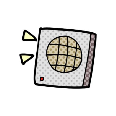 vektör çizim karikatür hoparlör