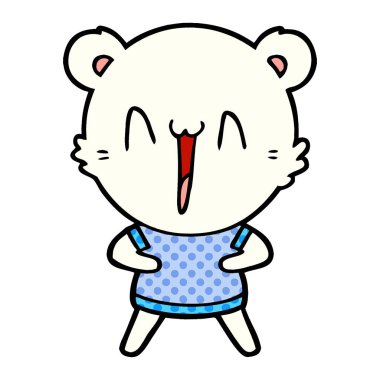 mutlu polar bear çizgi film