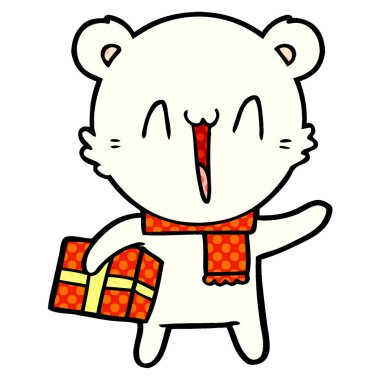 mutlu polar bear çizgi film