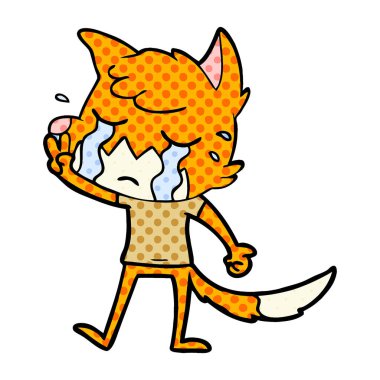 sallama tilki çizgi film ağlıyor