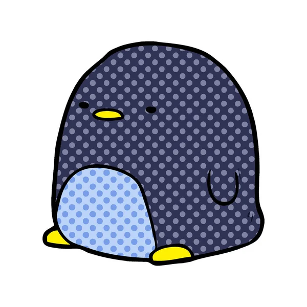 かわいいペンギンのベクトルイラスト — ストックベクタ