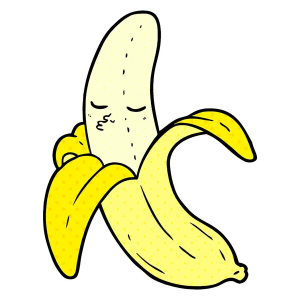 Vektorové Ilustrace Karikatura Banán — Stockový vektor