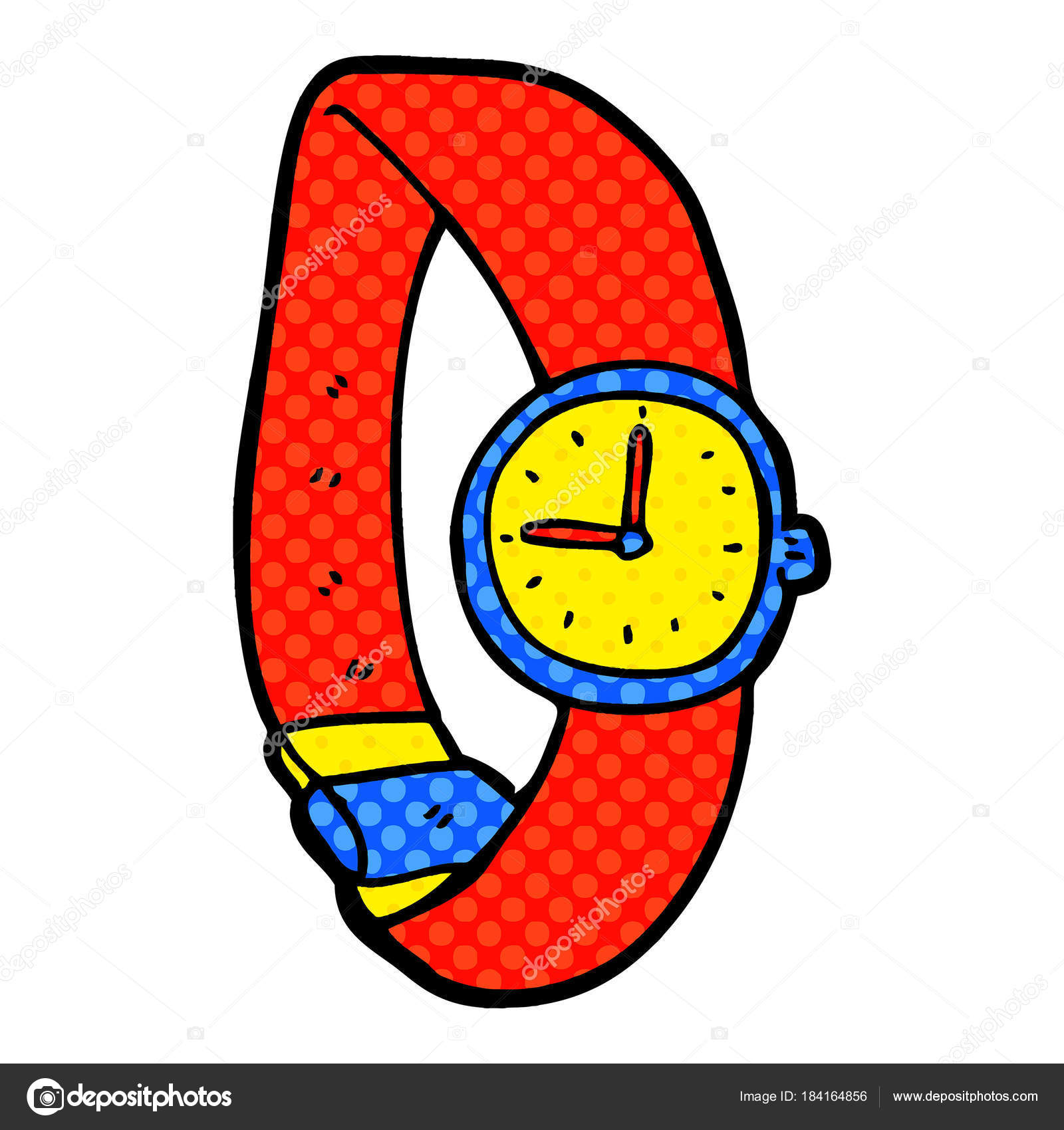 cartoon wrist watch