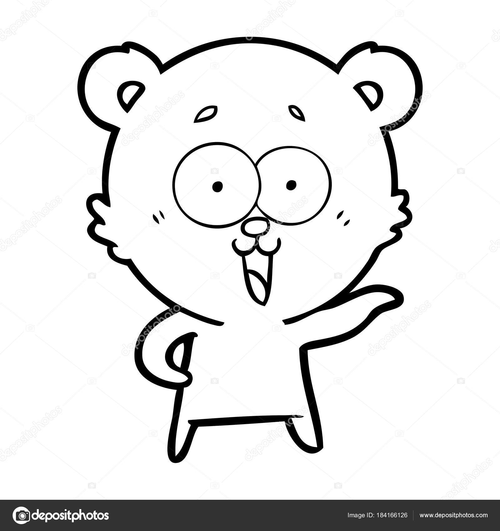 laughing teddy bear